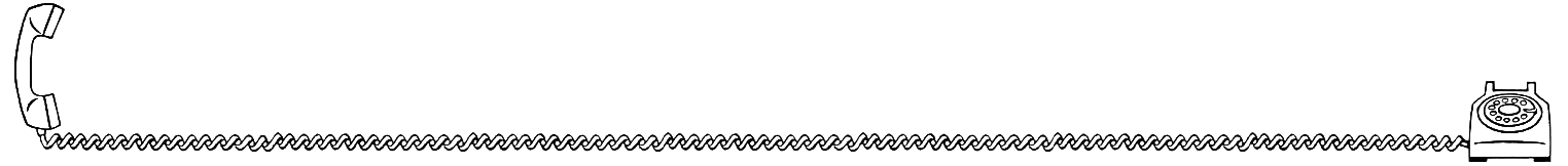 Phone with Coiled Cord Attached to Phone Box